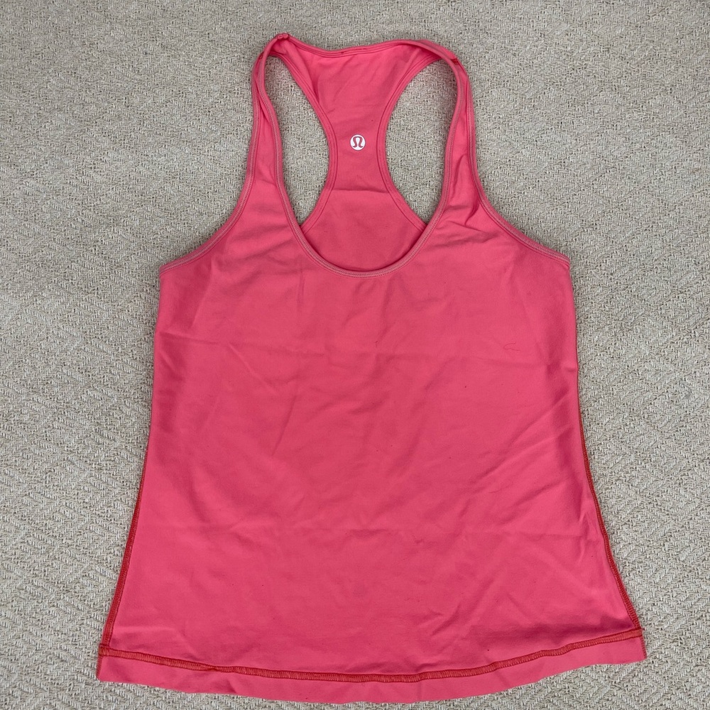 LULULEMON Cool Racerback *Racing Length SIZE 6 - Picture 8 of 9